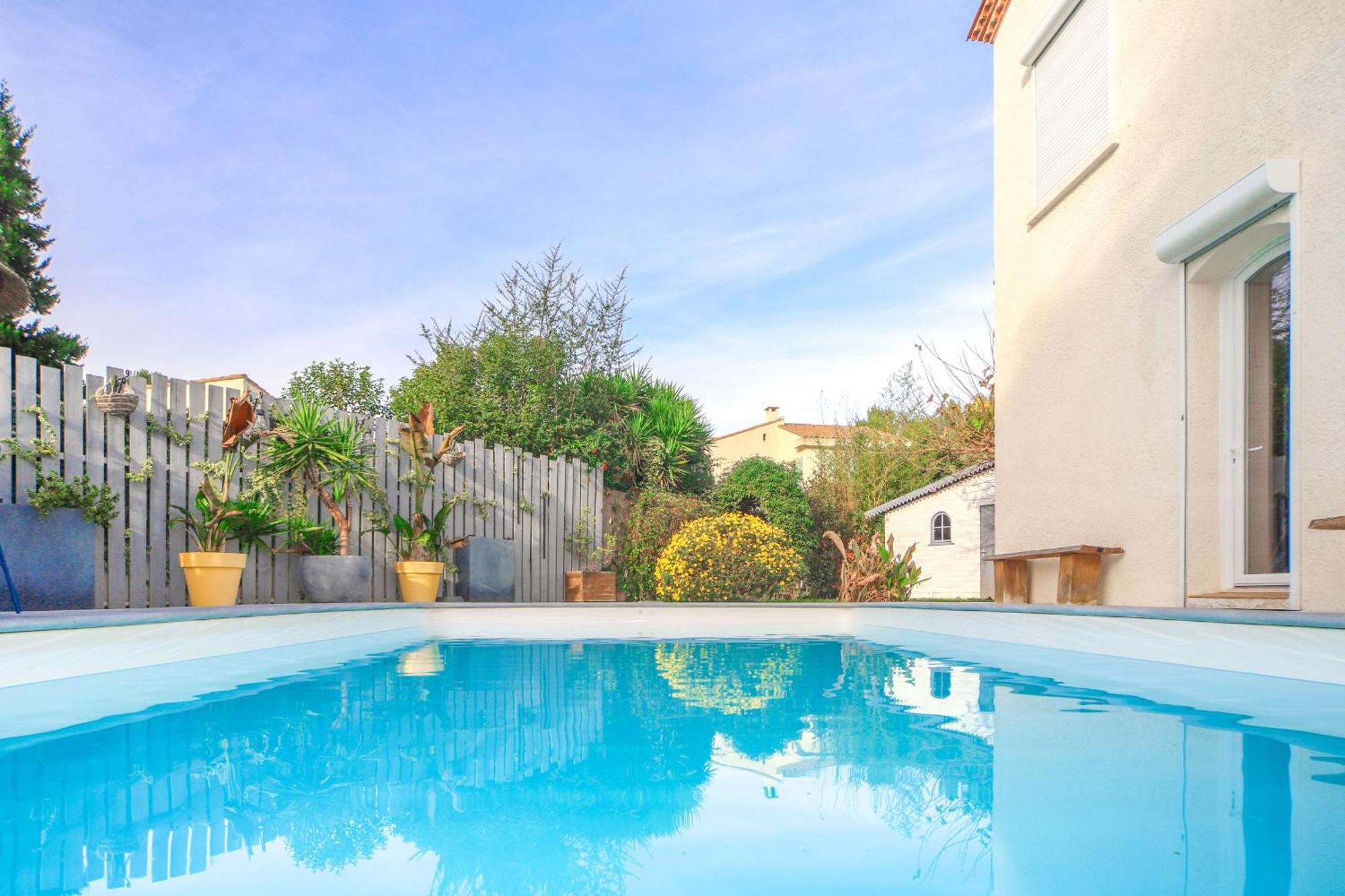 Villa Bastide Piscine Privee Proche Montpellier Plages Saint-Jean-de-Vedas