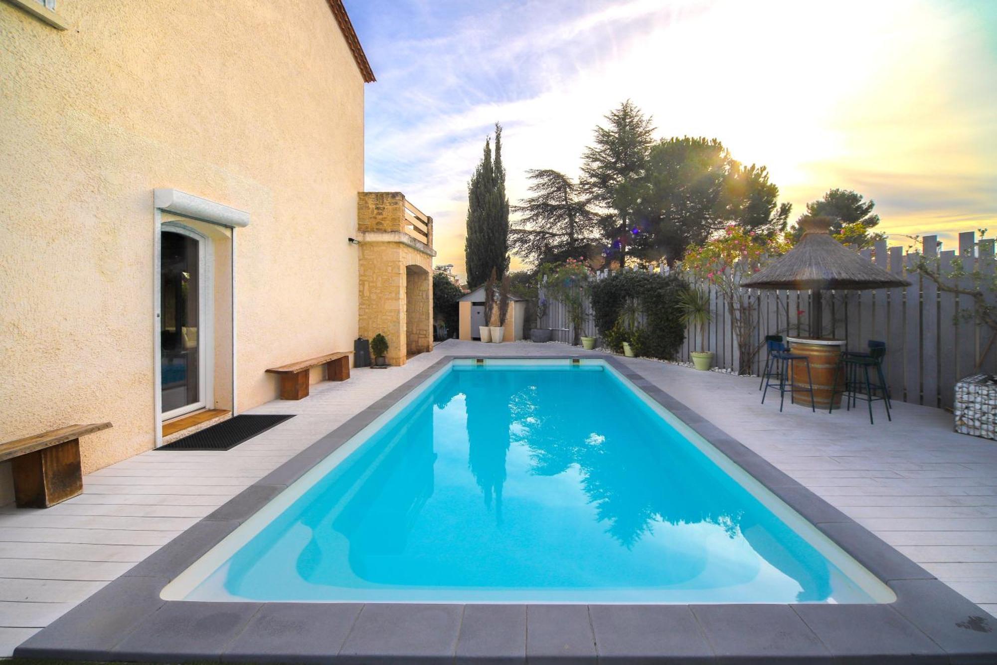 Bastide Piscine Privee Proche Montpellier Plages Villa *